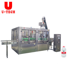 U Tech Table Type 800bph 5L 7L 10L  Big Barrel Plastic Bottled Liquid Mineral Pure Drinking Water Filling Machine